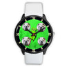 Amazing Bulldog New Jersey Christmas Special Wrist Watch-Free Shipping