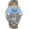 British Shorthair Cat South Dakota Christmas Special Wrist Watch-Free Shipping