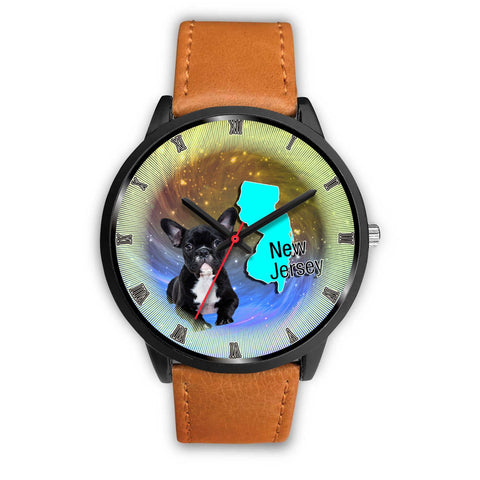 Lovely French Bulldog New Jersey Christmas Special Wrist Watch-Free Shipping