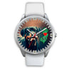Amazing Rottweiler Dog Art New Jersey Christmas Special Wrist Watch-Free Shipping