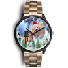 Pomeranian Dog Alabama Christmas Special Wrist Watch-Free Shipping