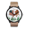 Cute Vizsla Dog Arizona Christmas Special Wrist Watch-Free Shipping