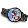 Siberian Husky Alabama Christmas Special Wrist Watch-Free Shipping