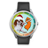 Cute Cavalier King Charles Spaniel Dog New Jersey Christmas Special Wrist Watch-Free Shipping