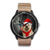 Cairn Terrier Florida Christmas Special Wrist Watch-Free Shipping