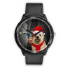Cairn Terrier Florida Christmas Special Wrist Watch-Free Shipping