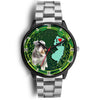 Miniature Schnauzer Dog New Jersey Christmas Special Wrist Watch-Free Shipping