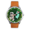 Lovely Miniature Schnauzer Dog New Jersey Christmas Special Wrist Watch-Free Shipping