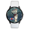 American Curl Cat Colorado Christmas Special Wrist Watch-Free Shipping