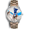 Beagle Dog Minnesota Christmas Special Wrist Watch-Free Shipping