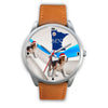 Beagle Dog Minnesota Christmas Special Wrist Watch-Free Shipping