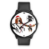 Basset Hound Dog Minnesota Christmas Special Wrist Watch-Free Shipping