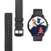 Norwich Terrier Minnesota Christmas Special Wrist Watch-Free Shipping