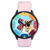 English Mastiff Dog New Jersey Christmas Special Wrist Watch-Free Shipping