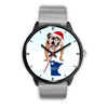 Bulldog Dog Minnesota Christmas Special Wrist Watch-Free Shipping
