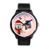 Cute Siberian Husky Alabama Christmas Special Wrist Watch-Free Shipping