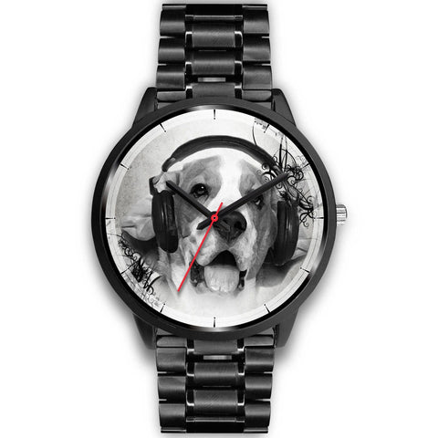 Beagle With Headphone Christmas Special Wrist Watch-Free Shipping