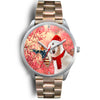 Afghan Hound Florida Christmas Special Wrist Watch-Free Shipping