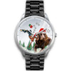 Boykin Spaniel Florida Christmas Special Wrist Watch-Free Shipping