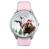Boykin Spaniel Florida Christmas Special Wrist Watch-Free Shipping