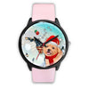 Norwich Terrier Florida Christmas Special Wrist Watch-Free Shipping