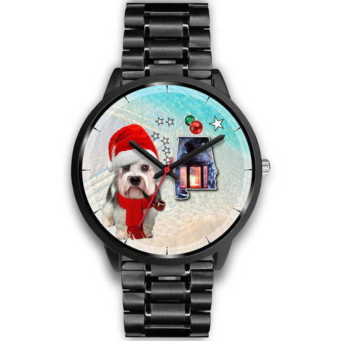 Dandie Dinmont Terrier Alabama Christmas Special Wrist Watch-Free Shipping