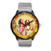 Basset Hound Dog New Jersey Christmas Special Wrist Watch-Free Shipping