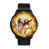 Basset Hound Dog New Jersey Christmas Special Wrist Watch-Free Shipping