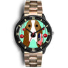 Basset Hound Dog Vector New Jersey Christmas Special Wrist Watch-Free Shipping