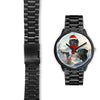 Black Labrador Retriever Florida Christmas Special Wrist Watch-Free Shipping