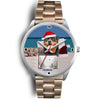 Rottweiler Dog Colorado Christmas Special Wrist Watch-Free Shipping