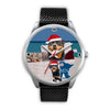 Rottweiler Dog Minnesota Christmas Special Wrist Watch-Free Shipping