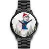 Siberian Husky Dog Minnesota Christmas Special Wrist Watch-Free Shipping