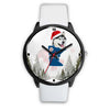 Siberian Husky Dog Minnesota Christmas Special Wrist Watch-Free Shipping
