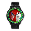 Cheerful Samoyed Dog New Jersey Christmas Special Wrist Watch-Free Shipping