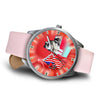 Cute Alaskan Malamute Dog New Jersey Christmas Special Wrist Watch-Free Shipping