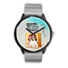 Cute Beagle Iowa Christmas Special Wrist Watch-Free Shipping
