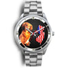Love Dachshund Dog New Jersey Christmas Special Wrist Watch-Free Shipping