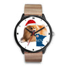 Pomeranian Dog Minnesota Christmas Special Wrist Watch-Free Shipping