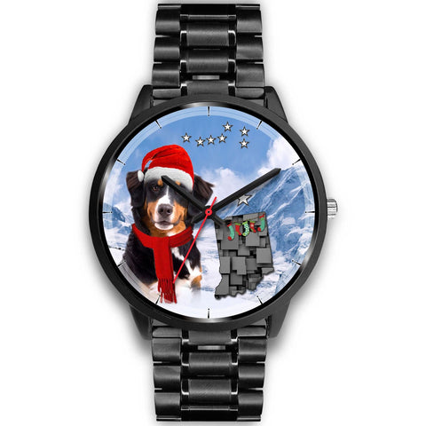 Bernese Mountain Dog Indiana Christmas Special Wrist Watch-Free Shipping
