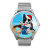 Border Collie Minnesota Christmas Special Wrist Watch-Free Shipping