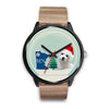 Bichon Frise Minnesota Christmas Special Wrist Watch-Free Shipping
