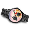 Black Labrador Retriever Indiana Christmas Special Wrist Watch-Free Shipping