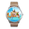 Cute Basenji Dog Christmas Special Wrist Watch-Free Shipping