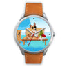 Cute Basenji Dog Christmas Special Wrist Watch-Free Shipping