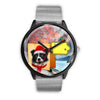 Border Collie Iowa Christmas Special Wrist Watch-Free Shipping