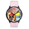 Border Collie Iowa Christmas Special Wrist Watch-Free Shipping