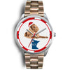Cocker Spaniel Minnesota Christmas Special Wrist Watch-Free Shipping