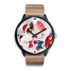 Papillon Dog Minnesota Christmas Special Wrist Watch-Free Shipping