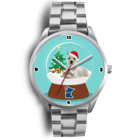 West Highland White Terrier Minnesota Christmas Special Wrist Watch-Free Shipping